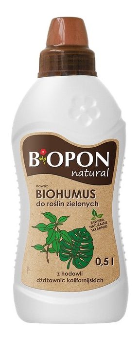 Biohumus Natural do roślin zielonych Bopon