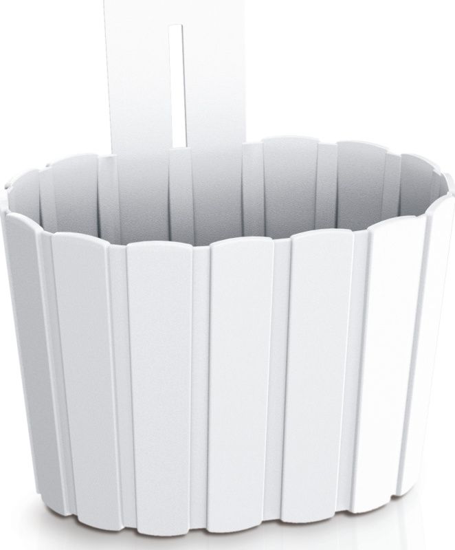 Doniczka Boardee Wall 194x150x202mm biała Prosperplast DDES200