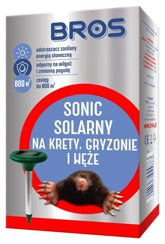 Sonic odstraszacz solarny na krety Bros