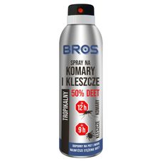 Spray na komary i kleszcze 180ml 50% DEET BROS
