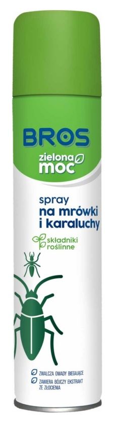Spray na mrówki i karaluchy Zielona Moc 300 ml Bros