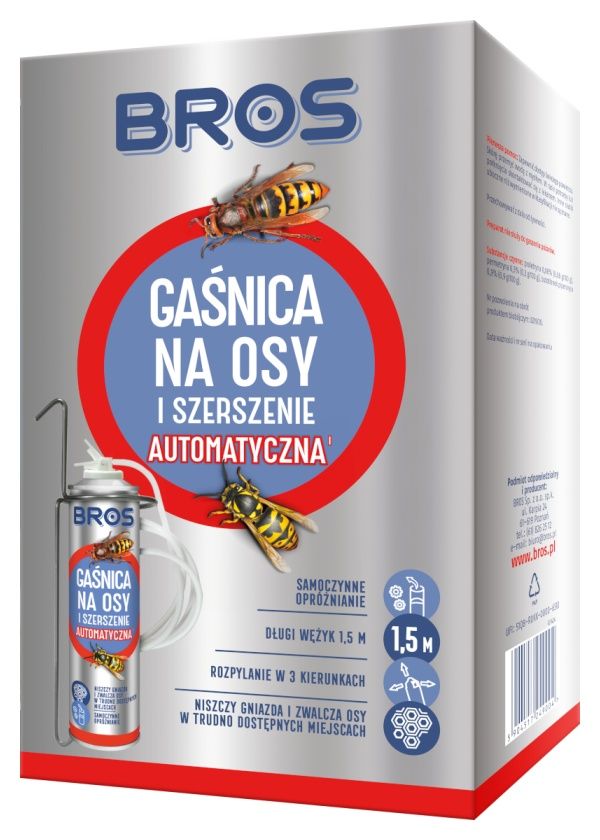 Gaśnica osy 400 ml automatyczna Bros