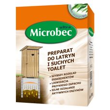 Preparat do latryn i suchych toalet Microbec 4x30g Bros