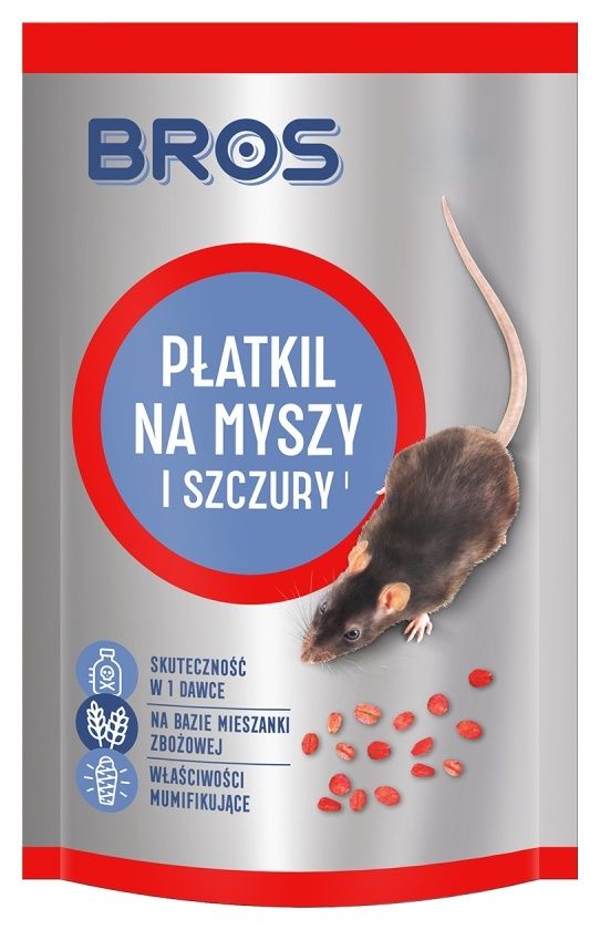 Płatkil na myszy i szczury BROS