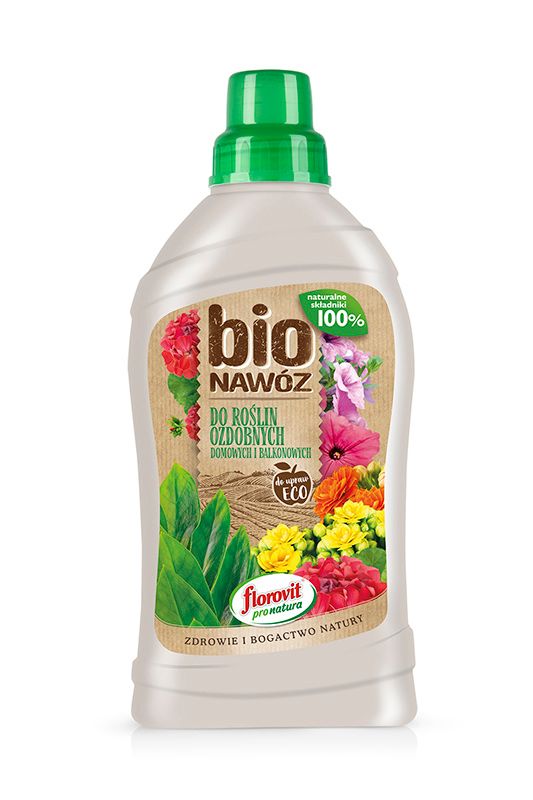 Bio nawóz do roślin domowych i balkonowych Florovit