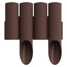 Palisada ogrodowa 4 STANDARD brązowa Cellfast 34-041
