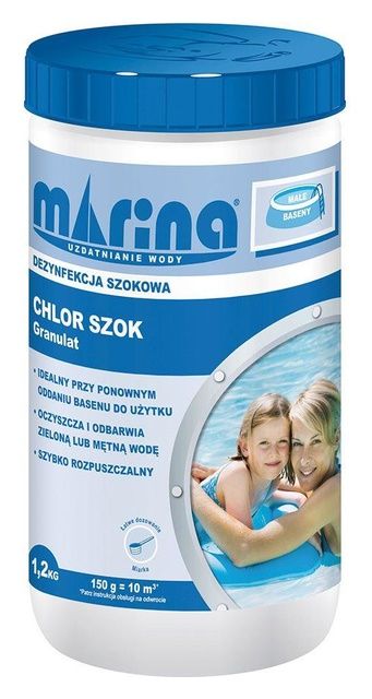 Chlor Szok granulat 1,2 kg Marina