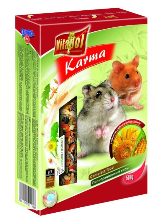 Pokarm dla chomika 0.5kg Vitapol