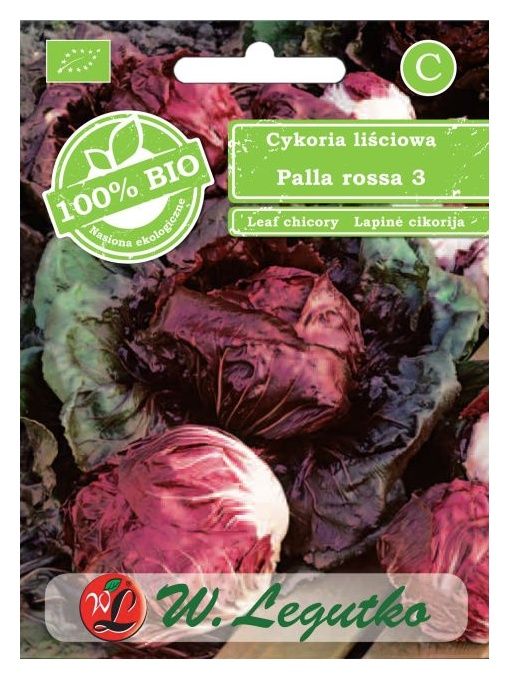 Cykoria Palla rossa 3 BIO 0,5g Legutko