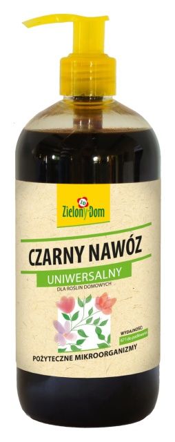 Czarny nawóz uniwersalny 500ml Zielony Dom