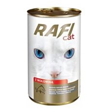 karma dla kota z wołowiną rafi