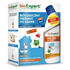 Preparat do szamb 1 kg + Bio Żel do WC 2w1 BioExpert