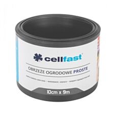 Obrzeże ogrodowe proste 10cm x 9mb grafit 30-241 Cellfast