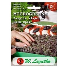 Bazylia właściwa Dark Opal Microgreens 3g Legutko