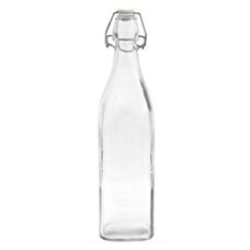 Butelka kwadratowa z hermetycznym zamknięciem 0,5 L Biowin BHK05 