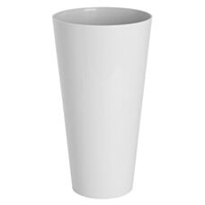 Doniczka Tuba Vulcano fi 15 cm biały Form-Plastic