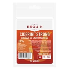 Drożdże do cydru Ciderini Strong 5 g Browin