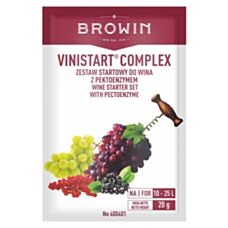 Drożdże Winiarskie Vinistart Complex 20 g Biowin