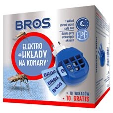 Elektrofumigator + 10 wkładów na komary Bros1
