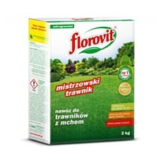 Florovit nawóz do trawników z mchem mistrzowski trawnik karton 2 kg Inco