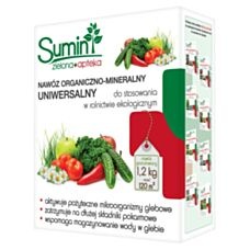 Nawóz organiczno-mineralny granulowany 1,2kg Sumin