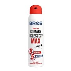 Spray na komary i kleszcze max Deet 90ml Bros
