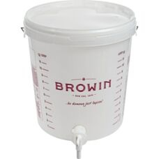 Pojemnik fermentacyjny 15 L z pokrywką i kranem Browin