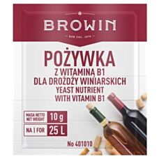 Pożywka z witaminą B1 dla drożdzy winiarskich 10g Biowin