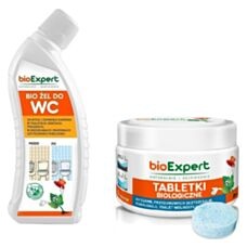 Biologiczne tabletki do szamb 12sztuk + Bio żel BIOEXPERT