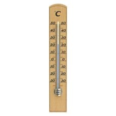 Termometr pokojowy drewniany metalowa osłonka Biowin 012300