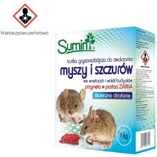 Trutka zbożowa na myszy i szczury 50 ppm Sumin - opakowanie 1 kg