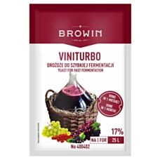 Drożdże winiarskie ViniTurbo do szybkiej fermentacji Browin