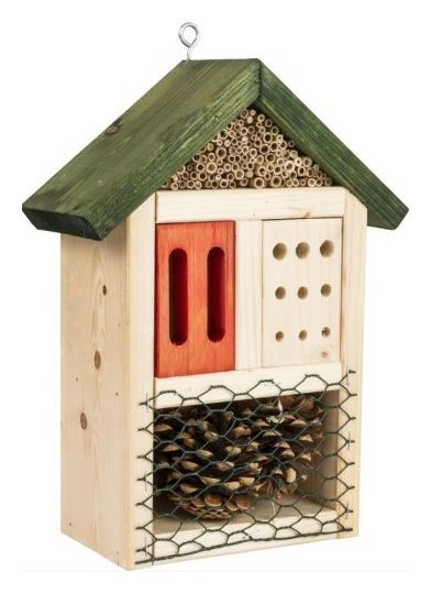 Domek dla owadów pożytecznych 20x9x29 cm Biowin