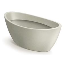 Doniczka ARIA OVAL TAO40 piaskowy Ethick