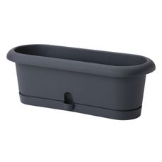 Doniczka kaktusiarka Lotos Form-Plastic antracyt1