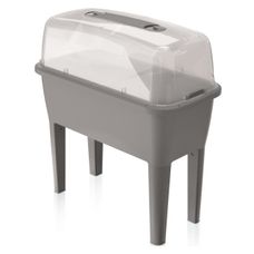 Szklarnia Respana Planter Set 770x387x820mm szary kamień Prosperplast DREP770