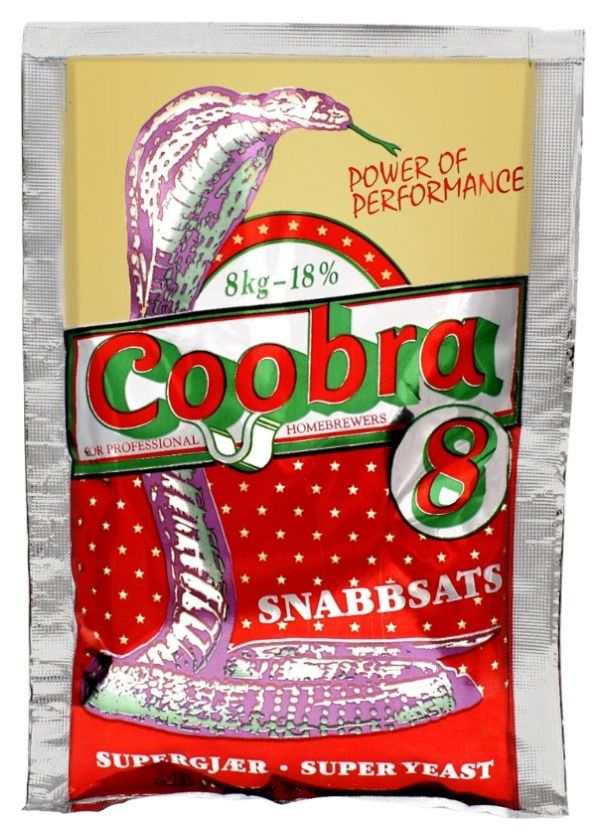 Drożdże Coobra 8 116g3