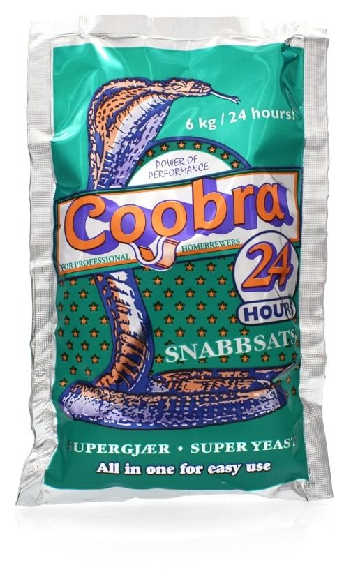 Drożdże gorzelnicze Coobra 24h 205g