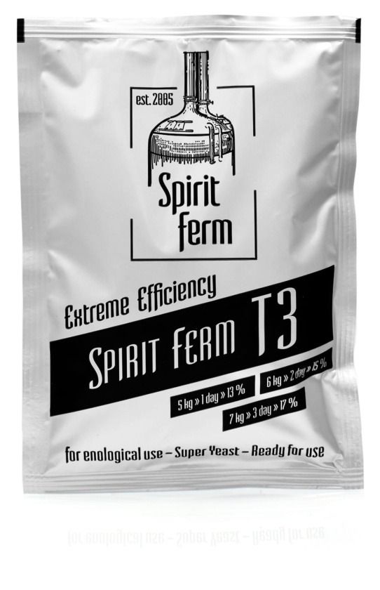 Drożdże gorzelnicze SpiritFerm T3 130g2