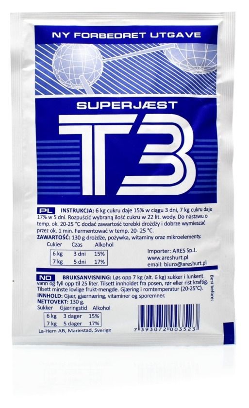 Drożdże Super T3 130 g2