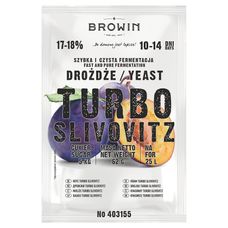 Drożdże gorzelnicze TURBO Slivovitz Browin