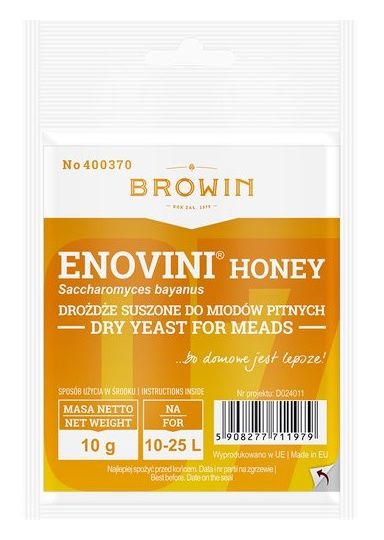 Drożdże suszone do miod&oacute;w pitnych 10g Biowin 400370