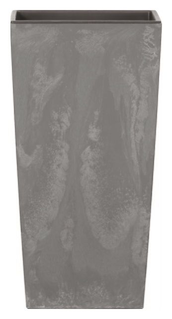 Doniczka Urbi Square Effect 325x325x610mm kolor marengo Prosperplast DURS325E