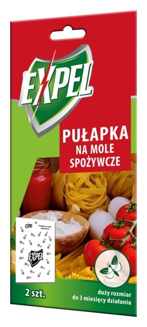 Pułapka na mole spożywcze 2 sztuki Expel 