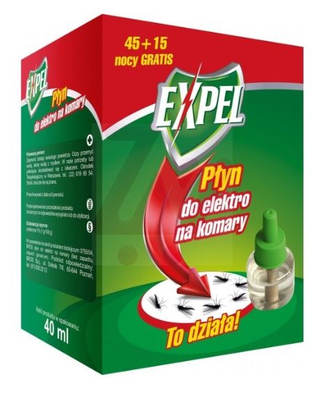 Płyn do elektrofumigatora 60 nocy Expel