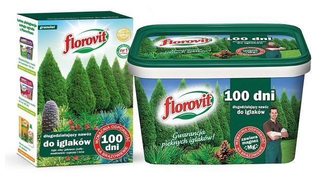 Florovit długodziałający nawóz do iglaków 100 dni Inco