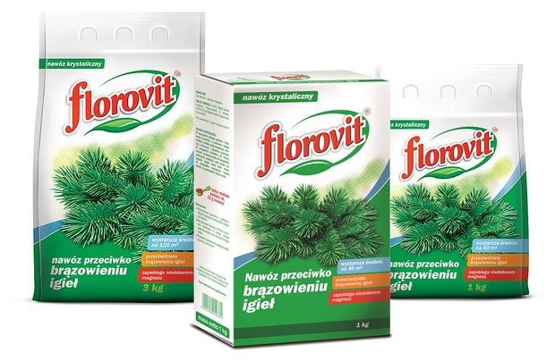 Florovit naw&oacute;z przeciwko brązowieniu igieł Inco