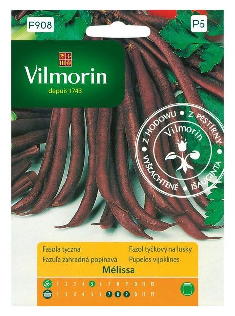 Fasola szparagowa tyczna Melissa 10g Vilmorin