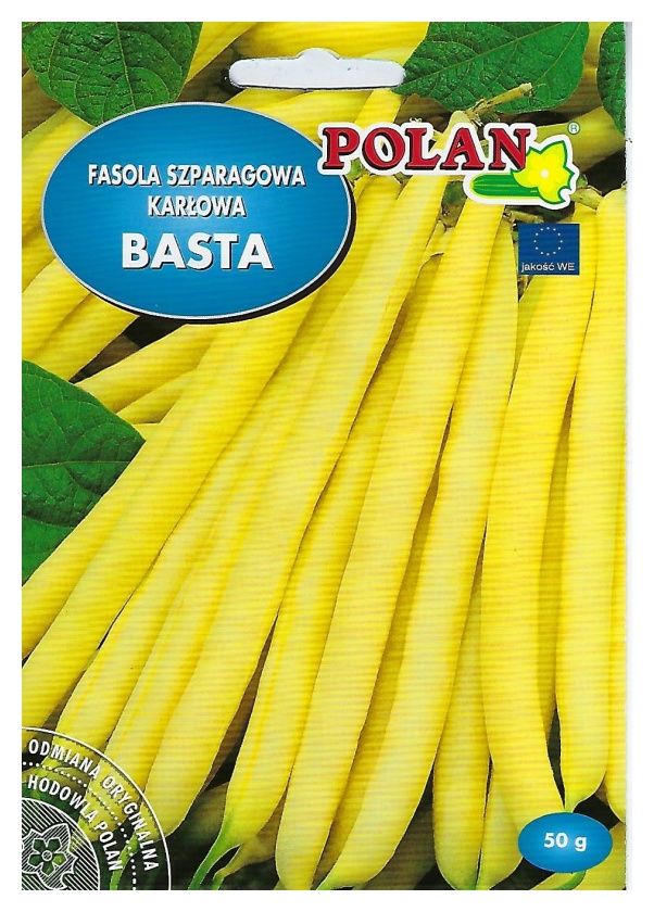 Fasola szparagowa ż&oacute;łta Basta 50g Polan