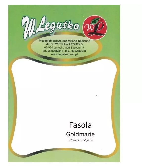 Fasola szparagowa Goldmarie 100g Legutko&nbsp;